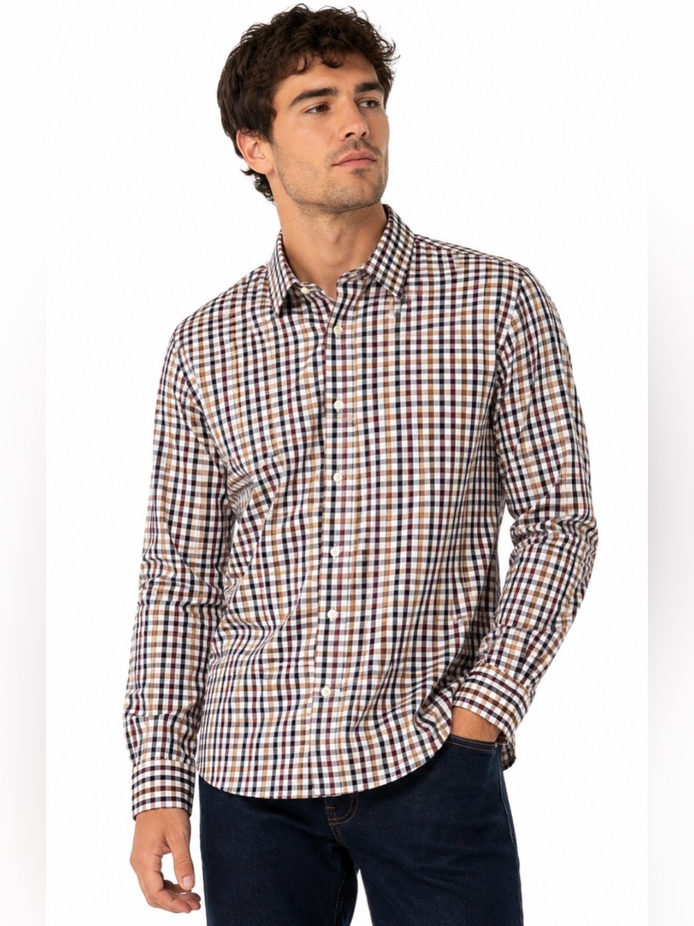 NWT Banana Republic Untucked Fit Cotton Shirt XL